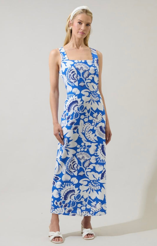 Ronan Floral Troy Maxi Dress