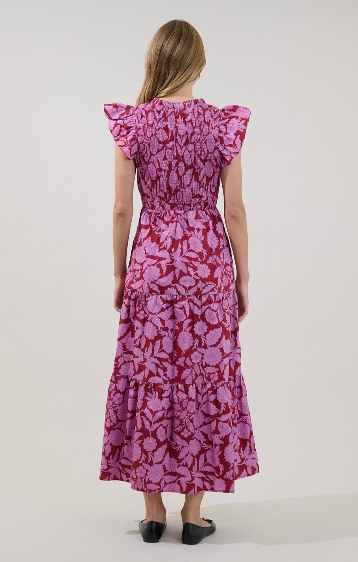 Sunfire Tiered Midi Dress Yunice
Floral