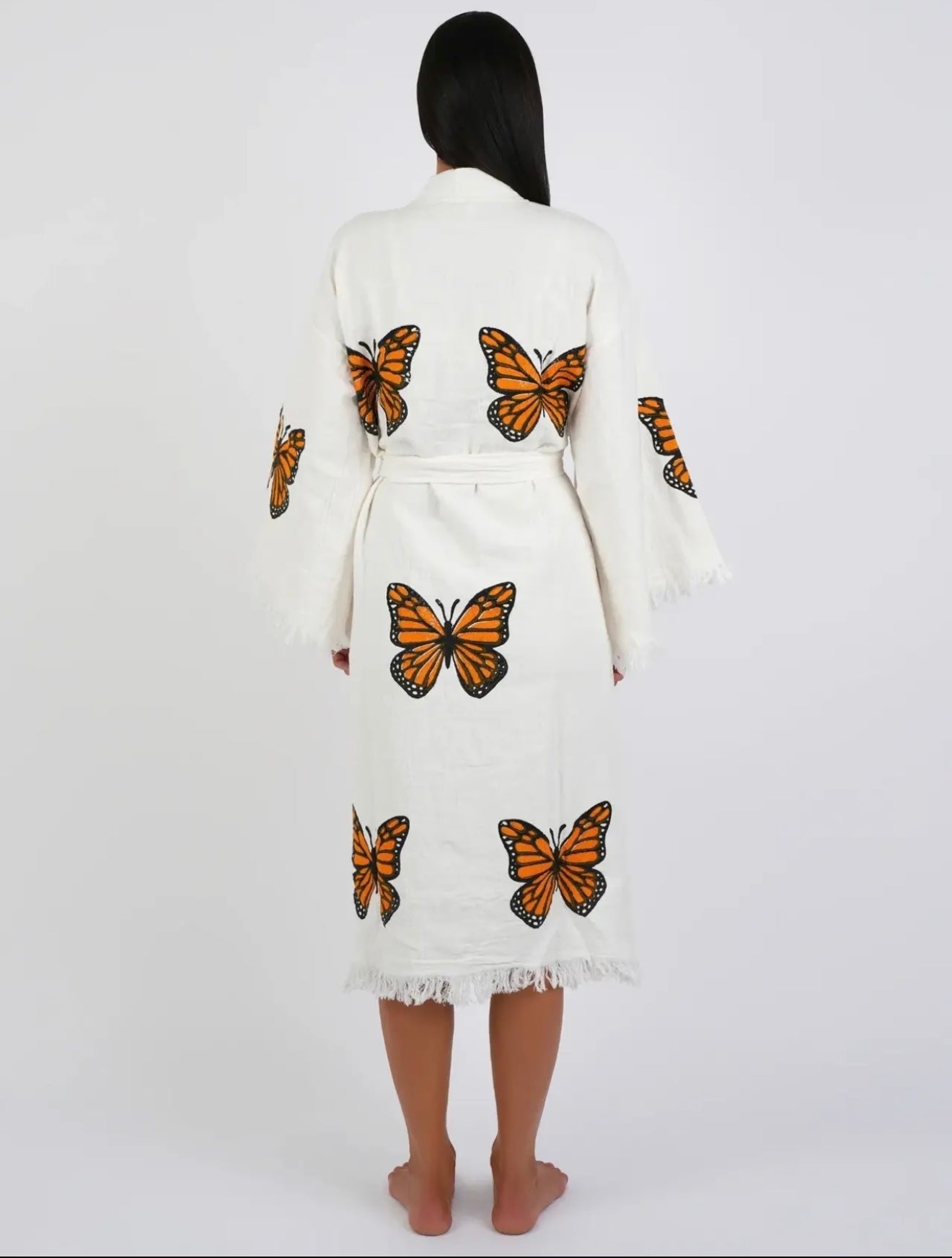Butterfly Cotton Robe