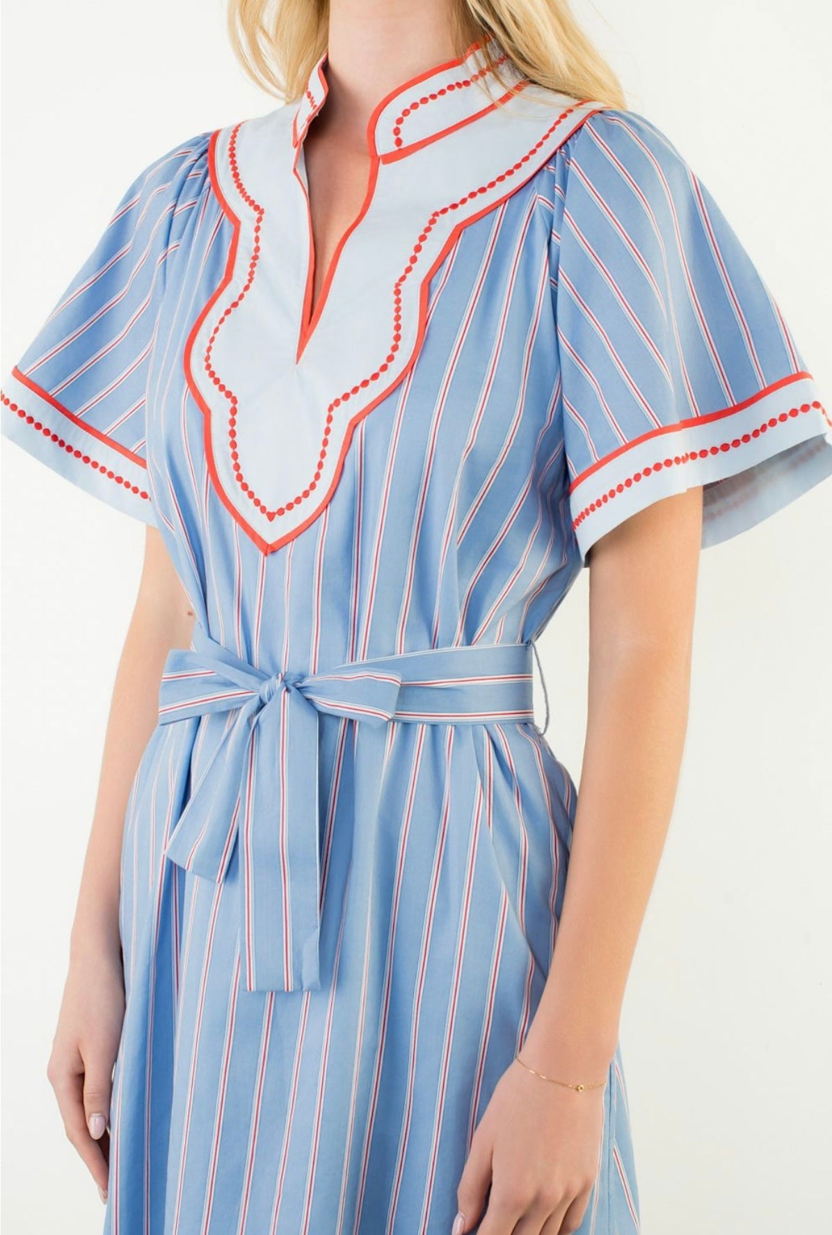 Bianca Dress- Blue
