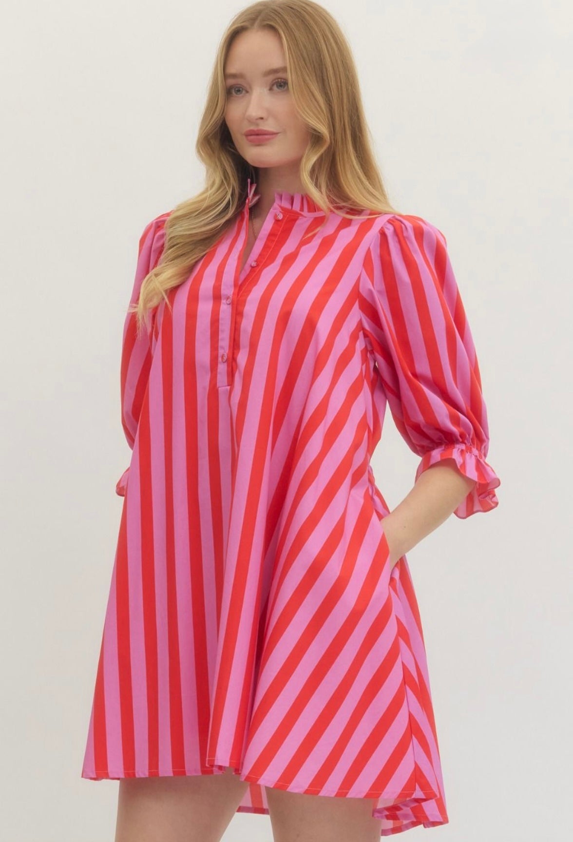 Addison Dress- Pink