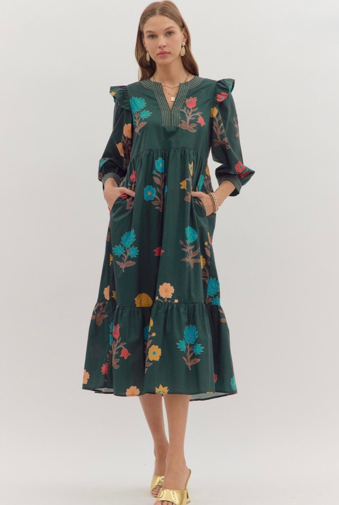 Francis Floral Dress
