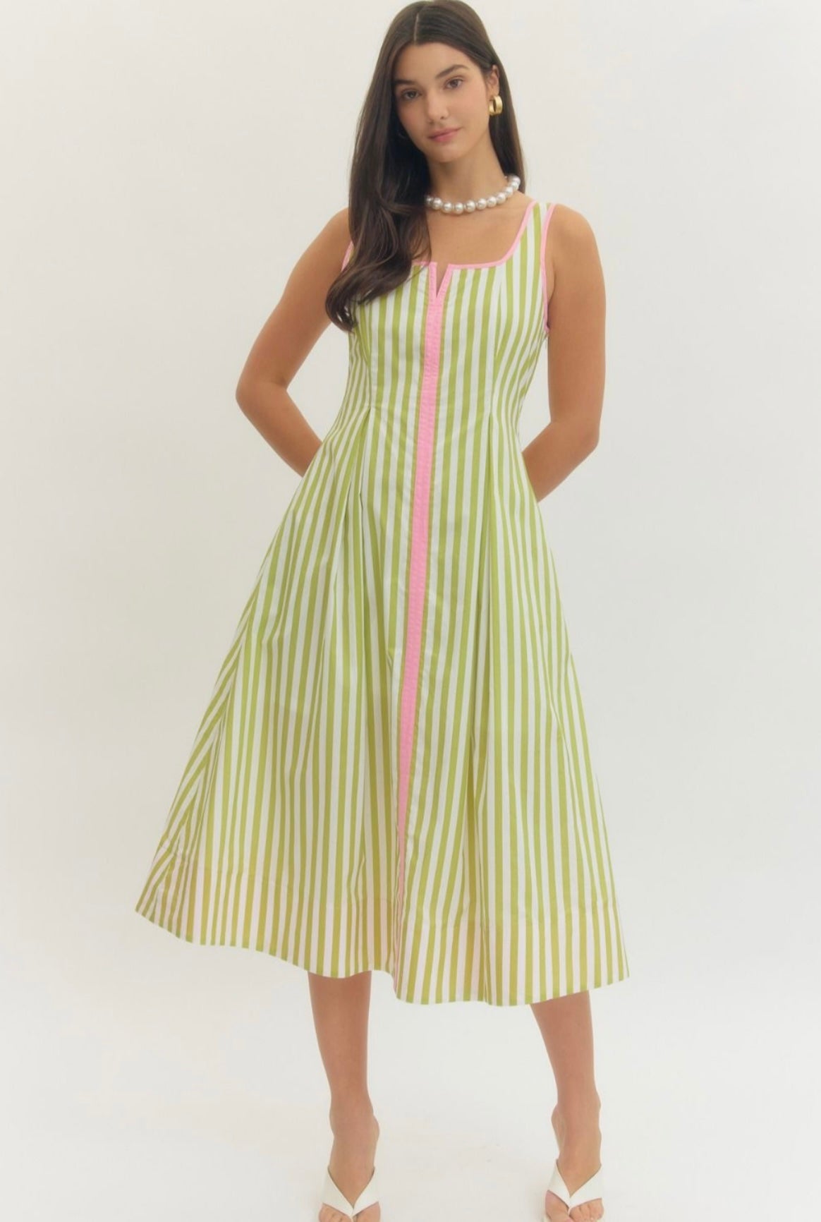 Jacci Dress- Lime