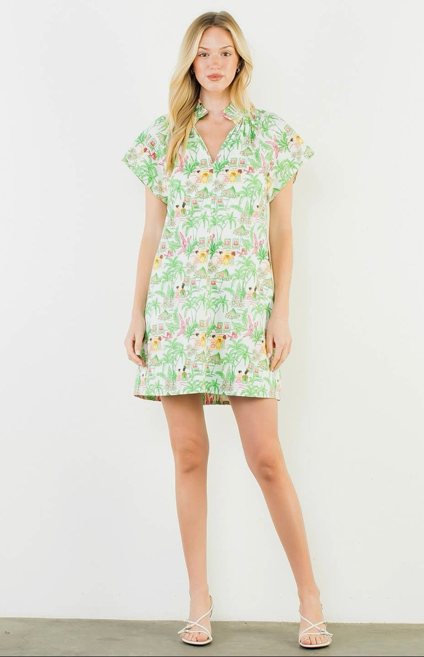 Palm Dreams Vacay Dress