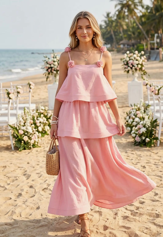 Sabine Floral Strap Maxi Drexx