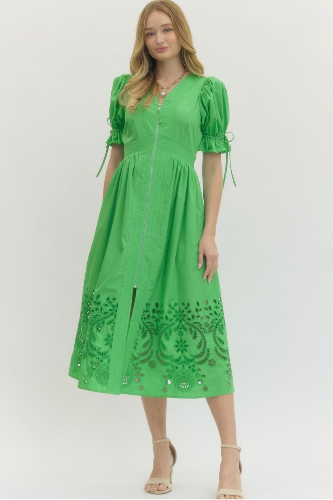 Ava Dress- Green