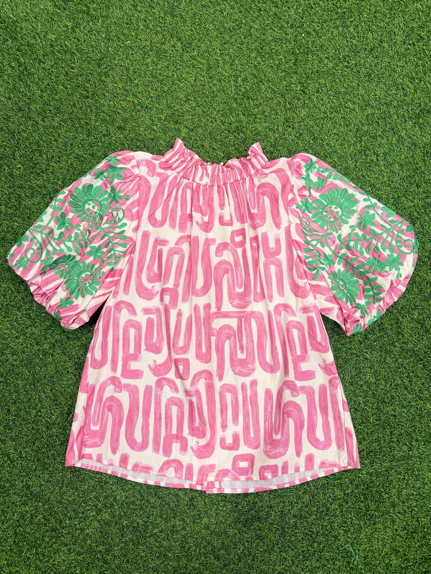 Mindy Abstract Top