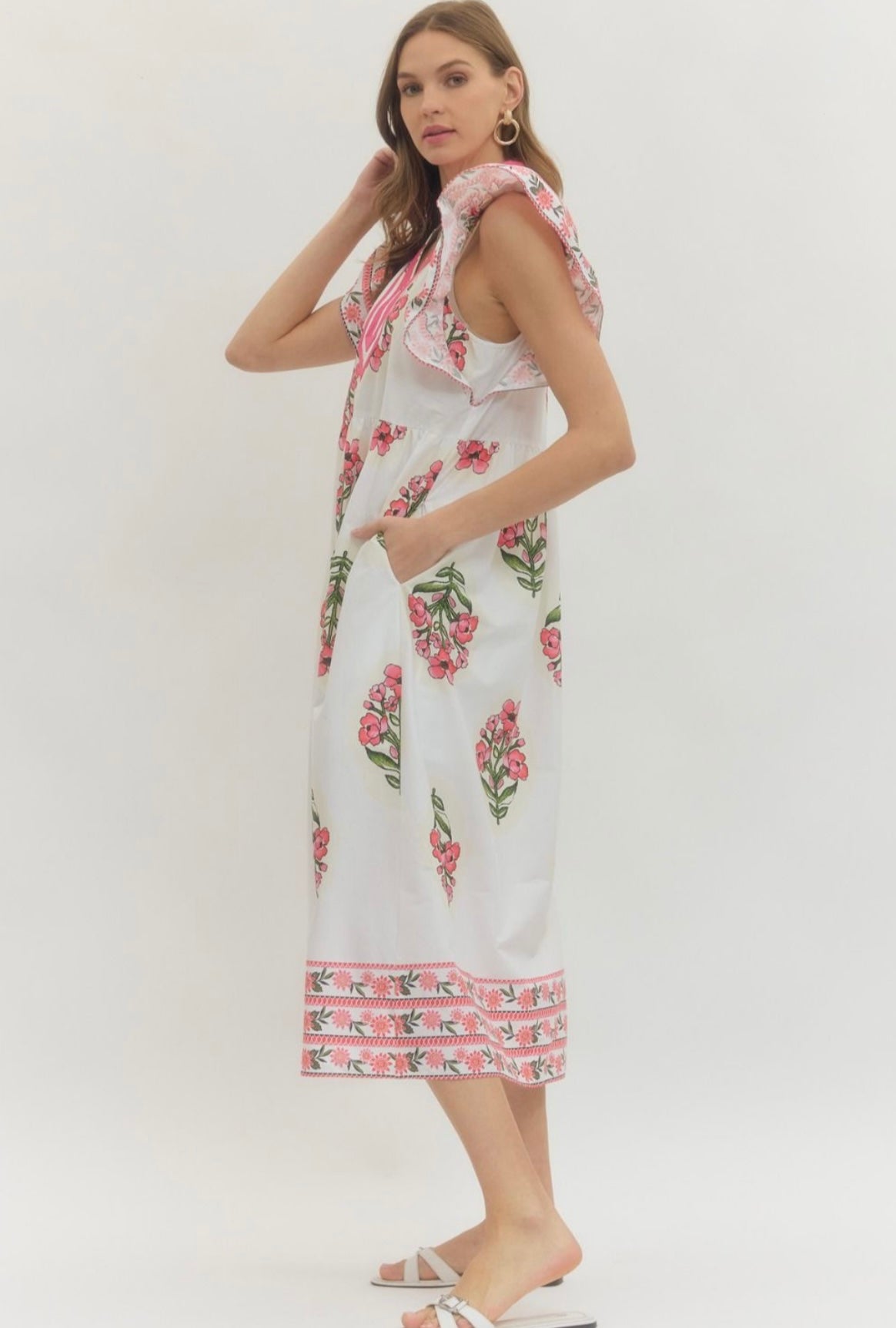 Asha Floral Dress