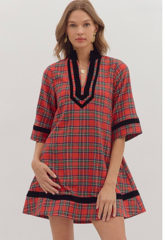 Madison Tartan Dress