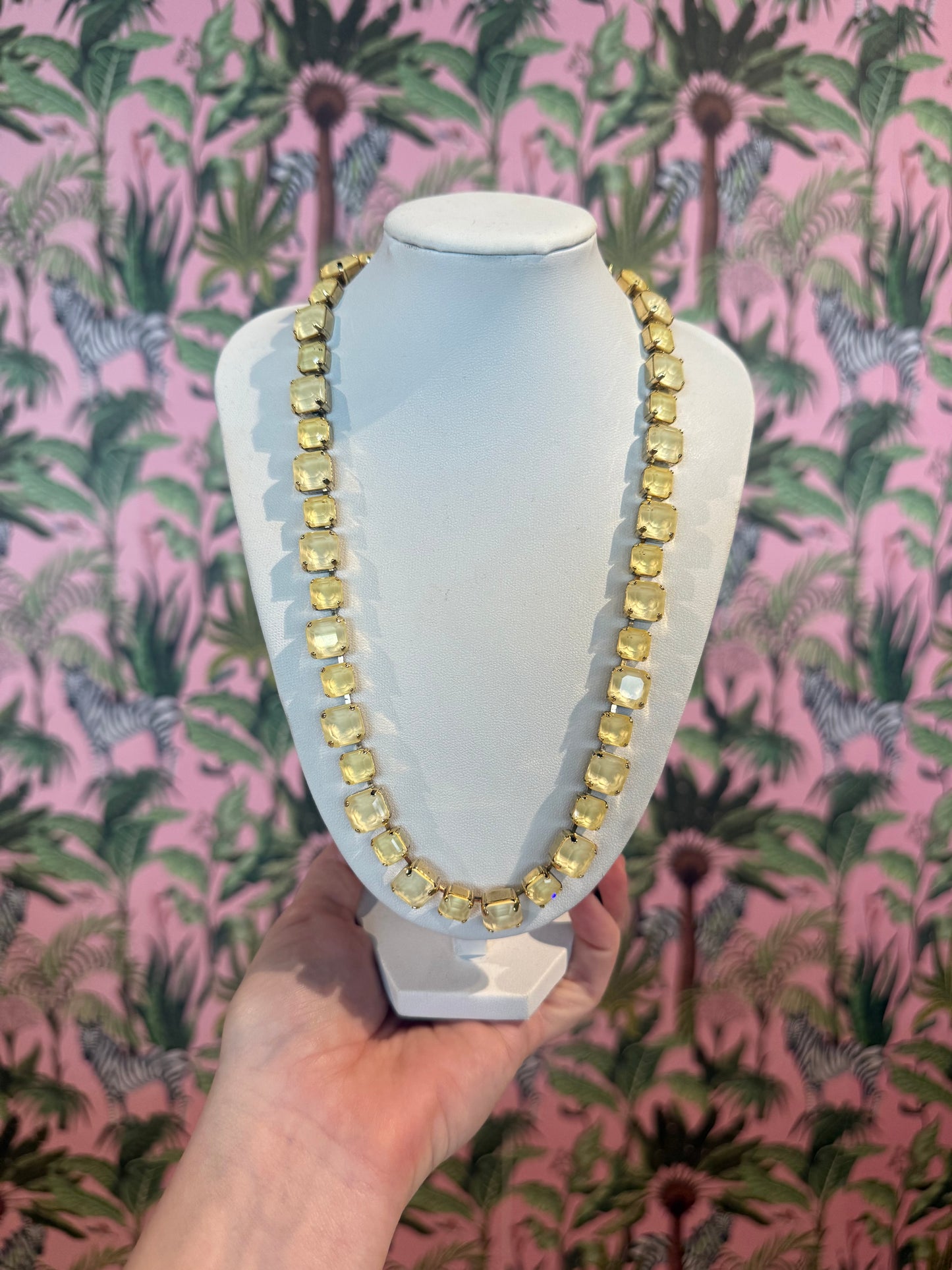 TOVA- The Jadia Necklace Custom Ultra Canary