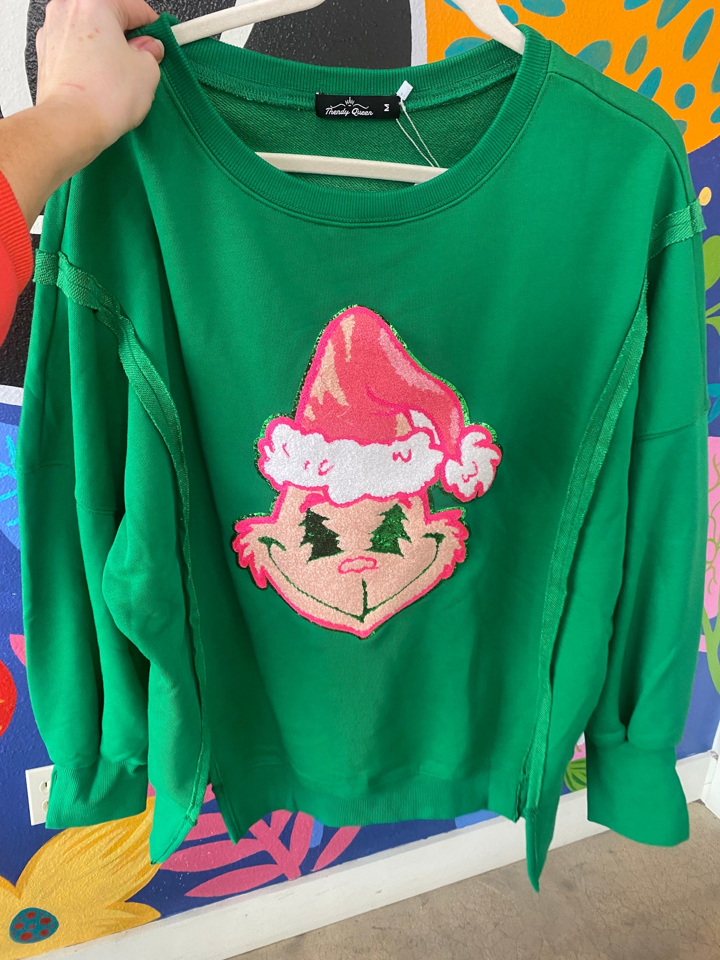 Green Grinch Sweater