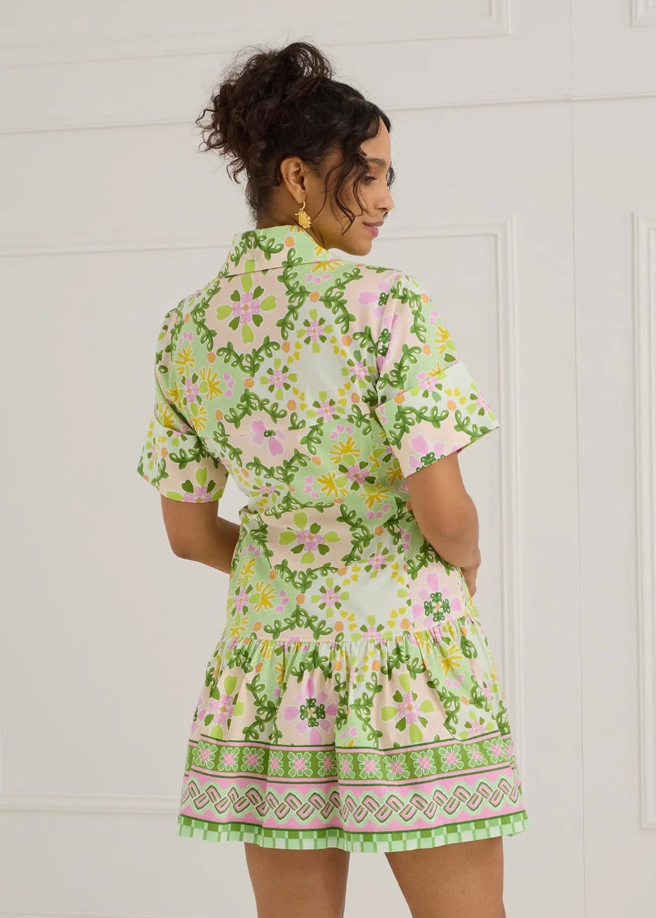 The Julia Dress- Green Clover