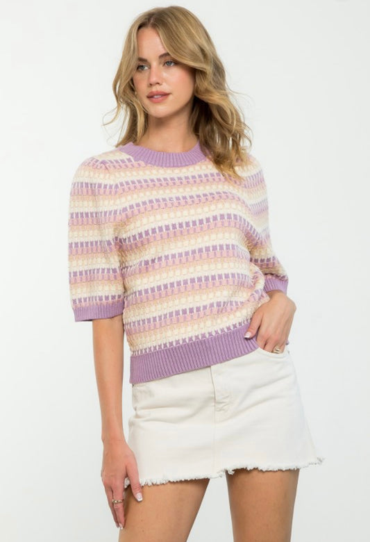 Kalyn Knit Sweater Top