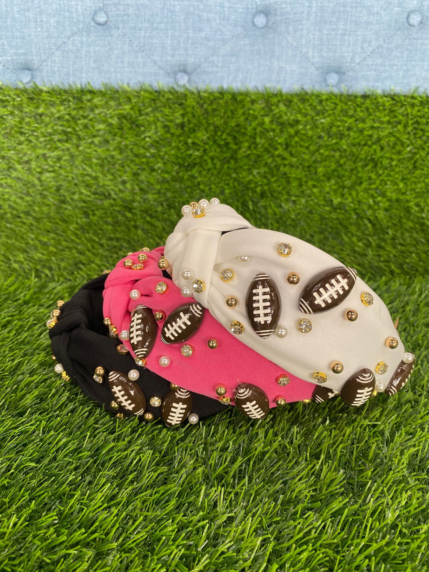 Football Studded Headband