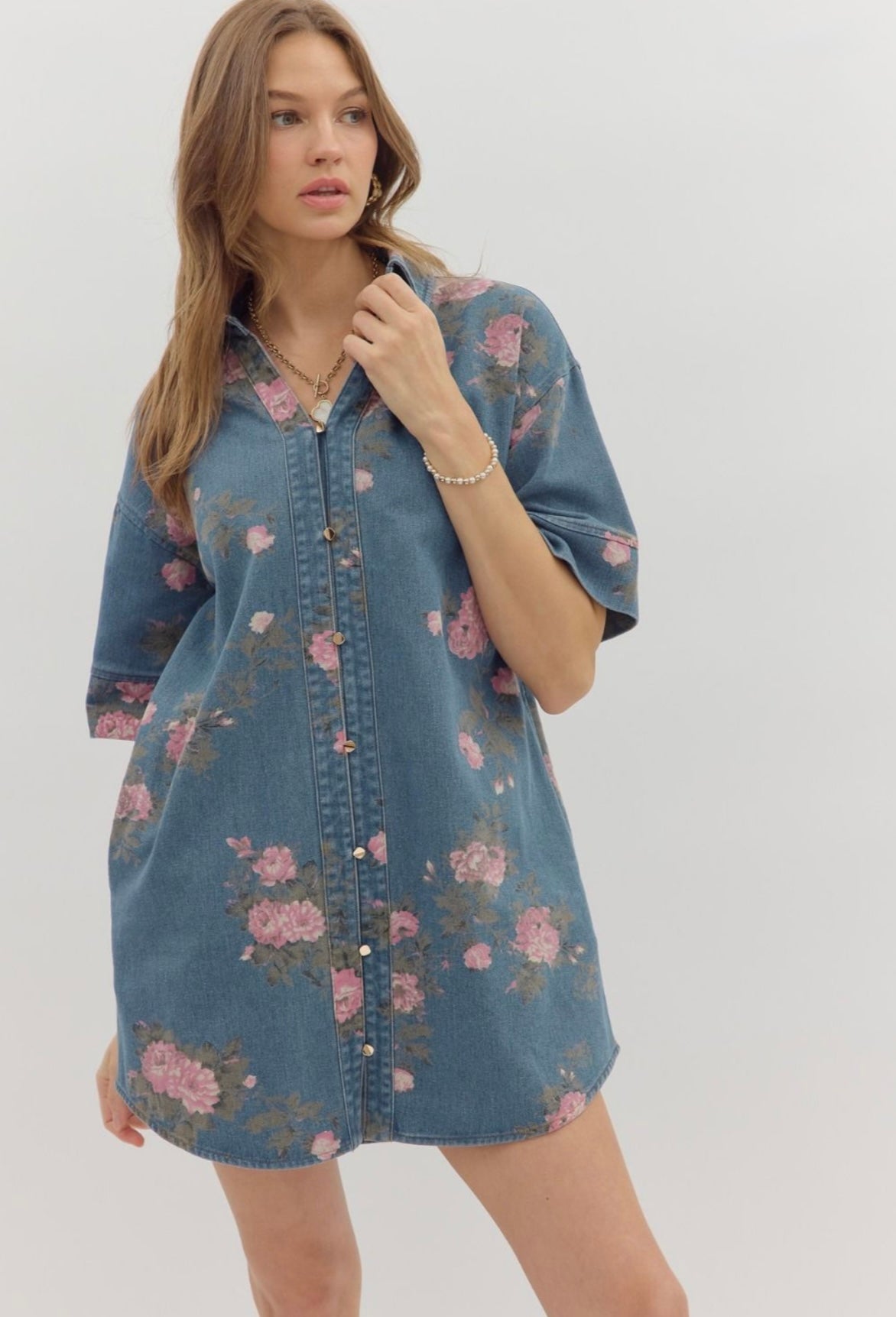 Kaleigh Denim Dress