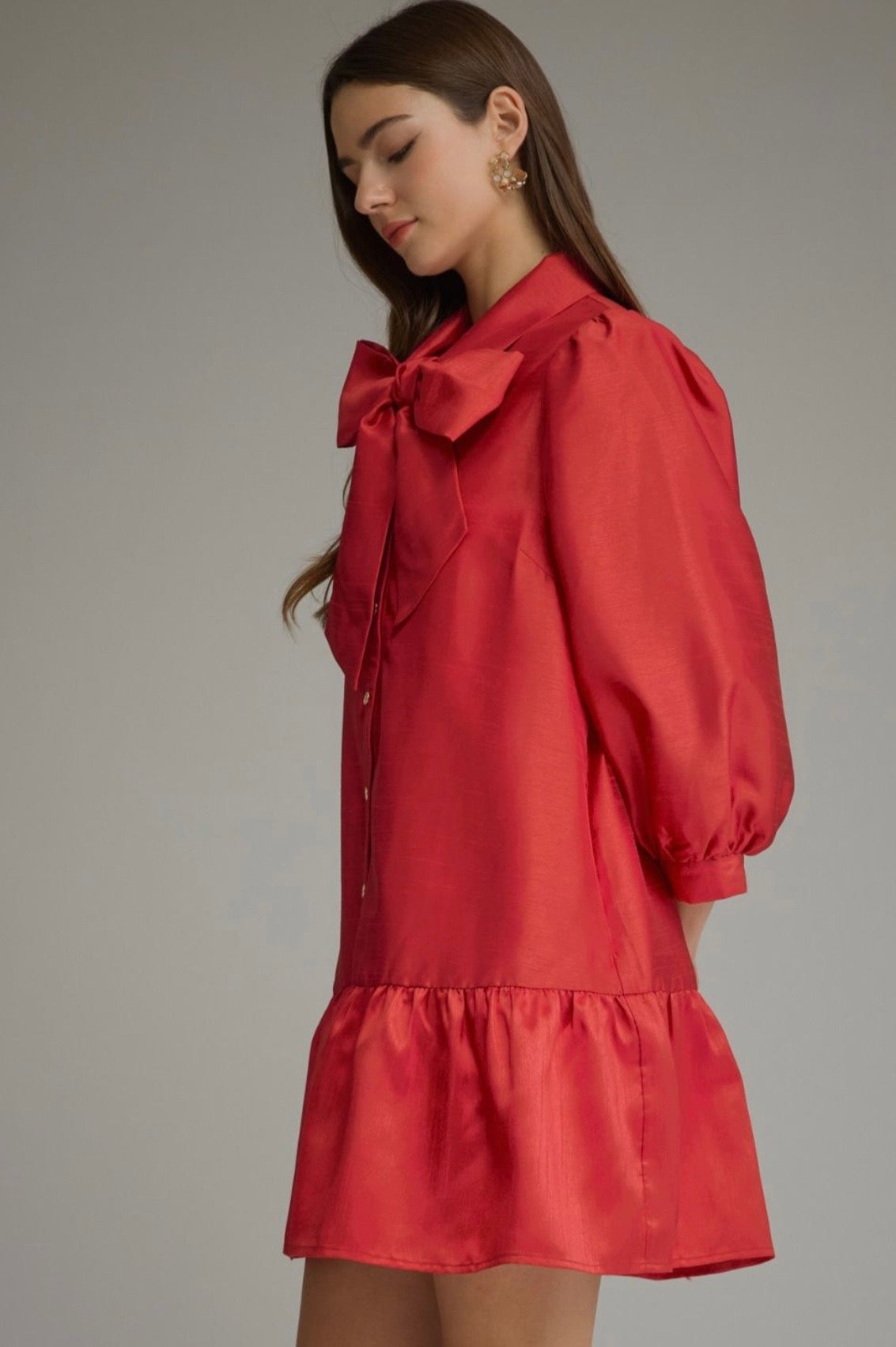Red Bow Dress