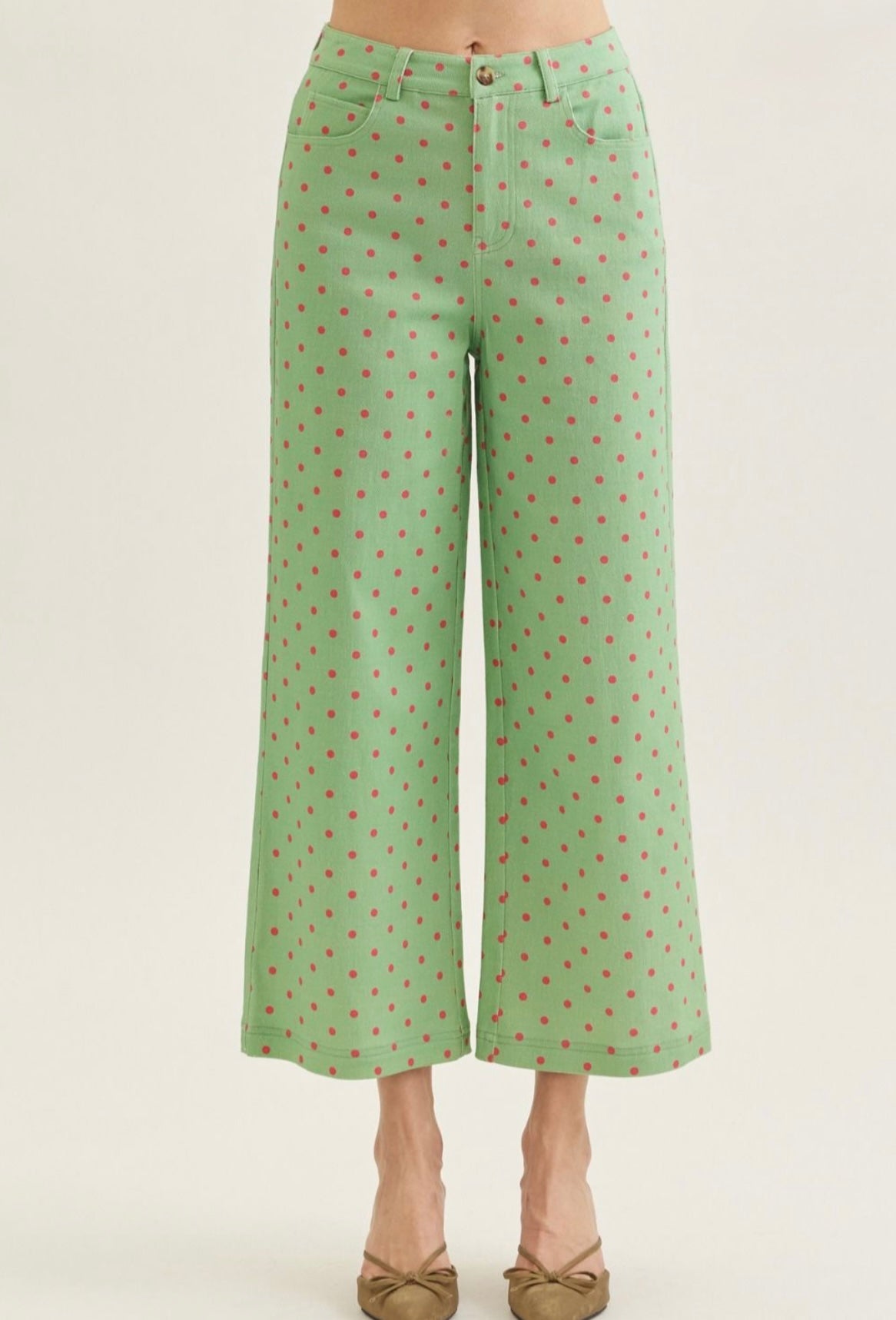 Watermelon Polka Dot Pants