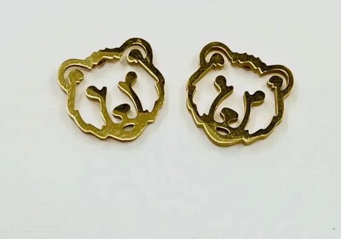 Baylor Bear Stud Earrings