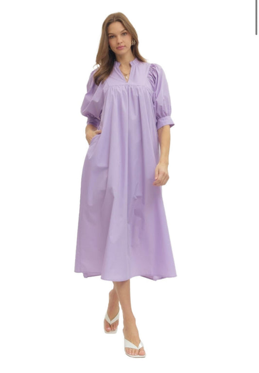 Landry Dress- Lavender