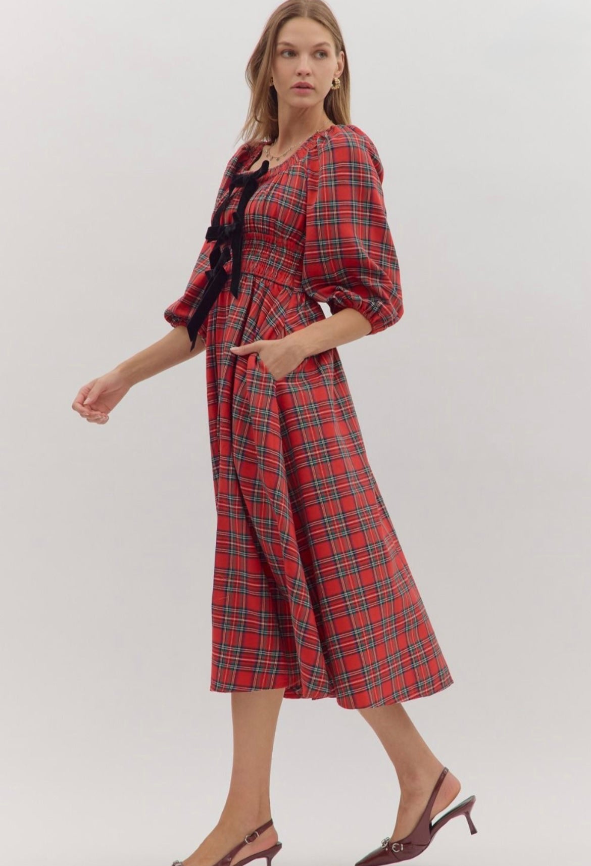 Christmas Dreams Midi Dress