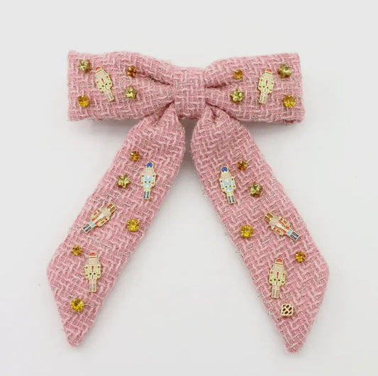 Nutcracker Bow Barrette- Brianna Cannon