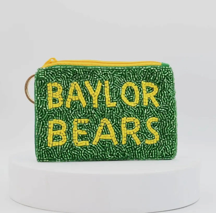 Baylor Bears Keychain Pouch