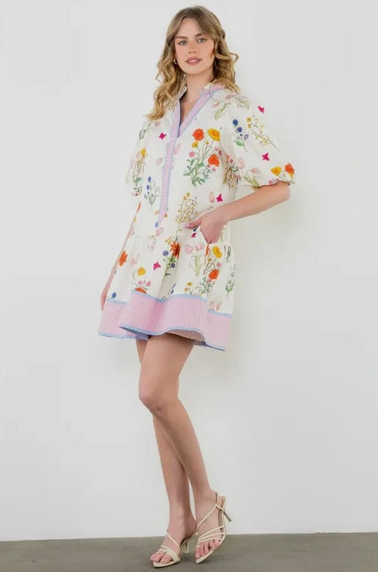 Everly Floral Dress