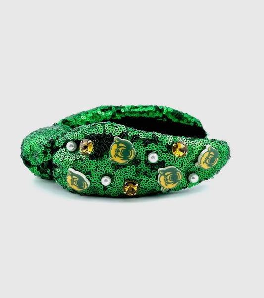 Baylor Bears Sequin Headband