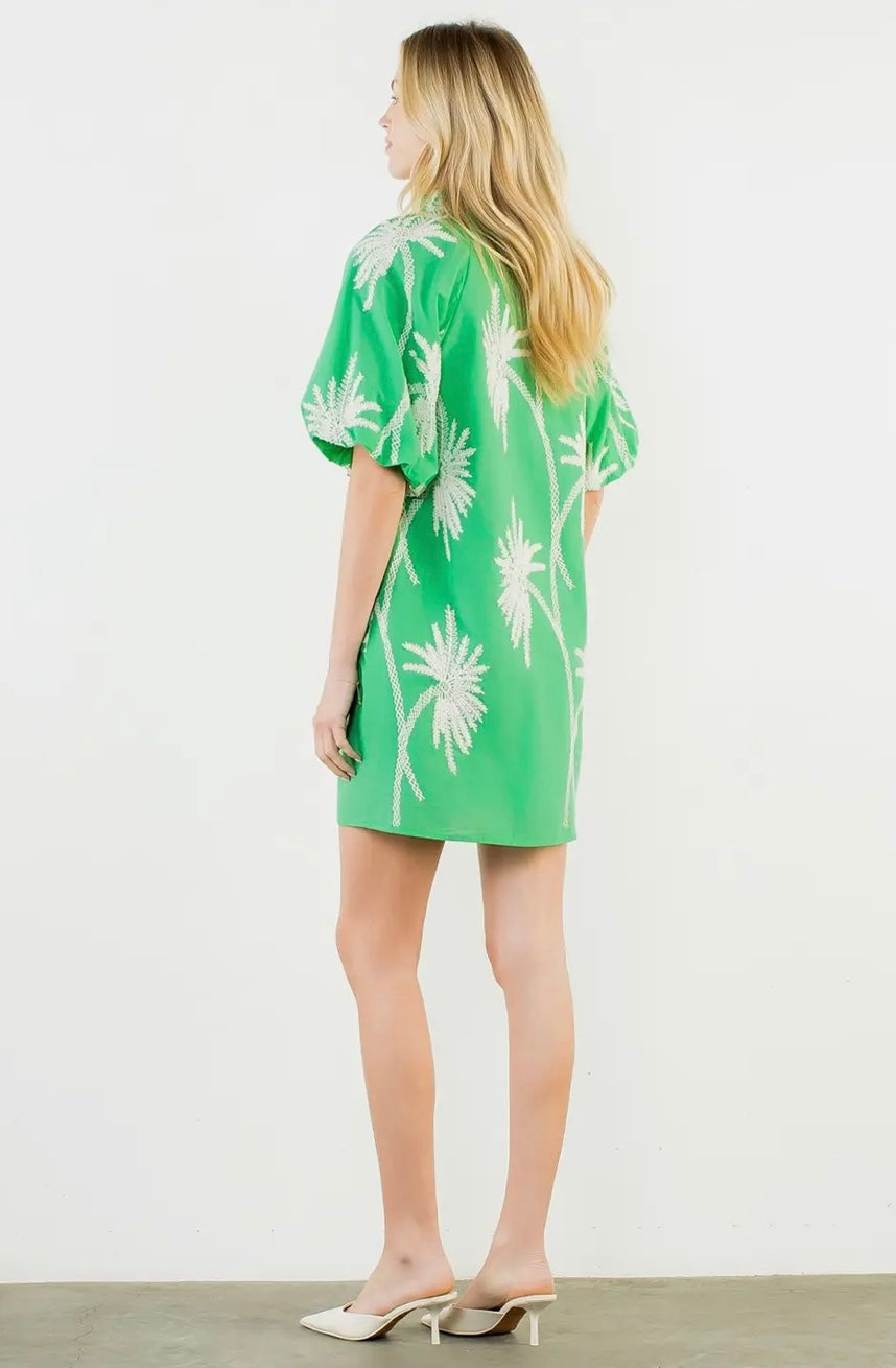 Kelly Palm Dress