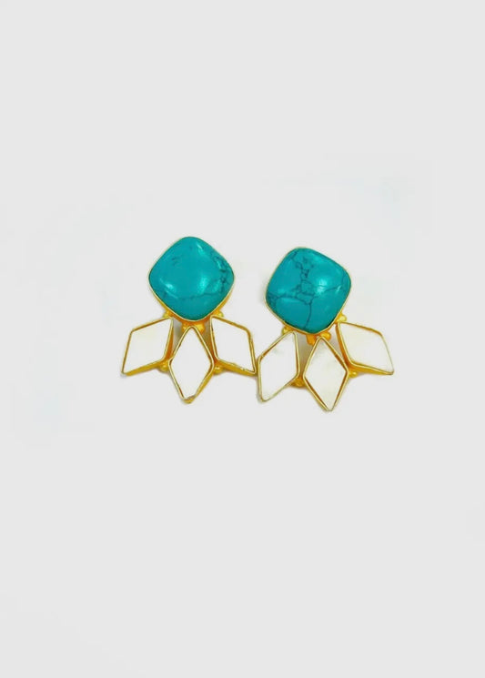 Anitra Handcrafted Stud Earrings
