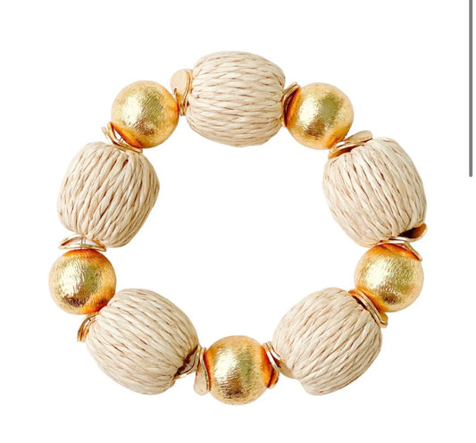 Raffia Bracelet