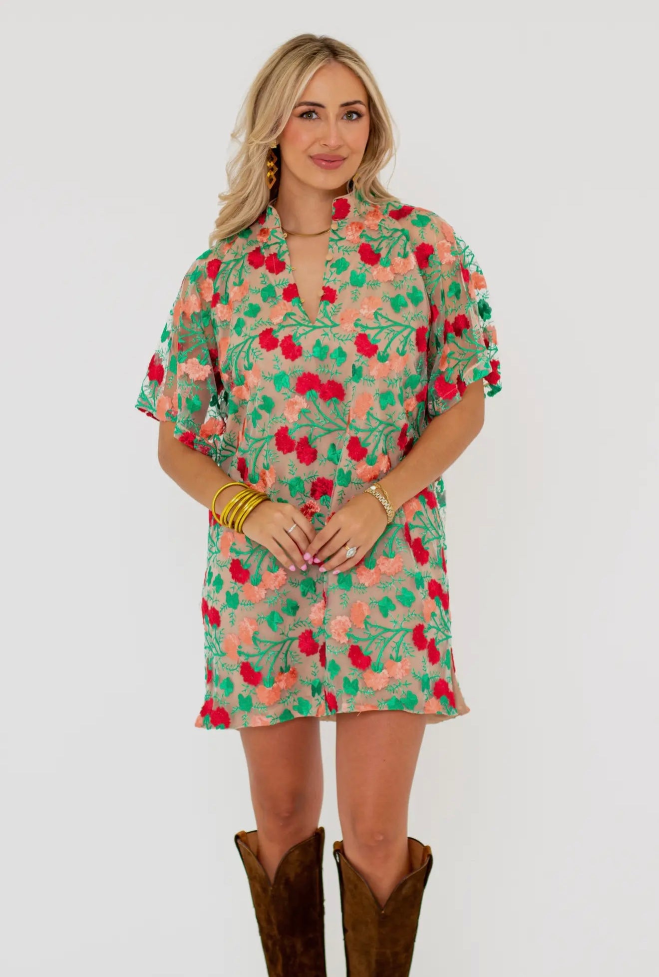 Lulu Precious Coral Dress