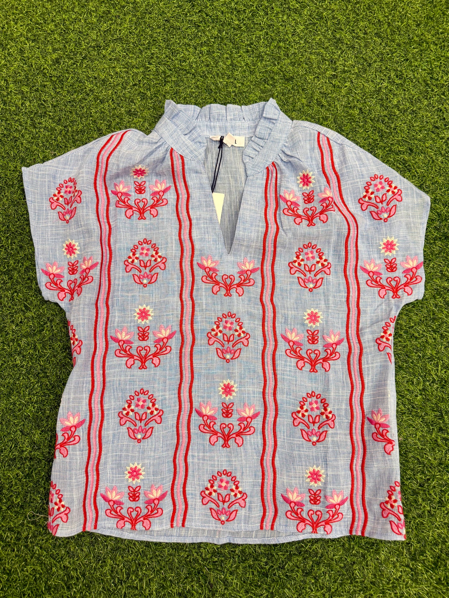 Jennifer Embroidered Top