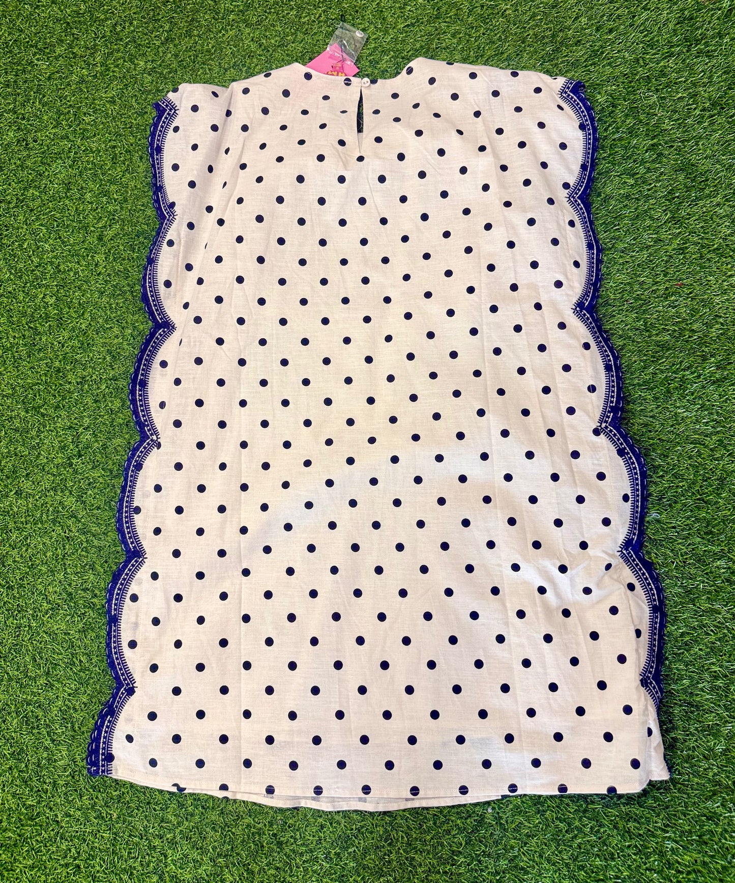 THML Blue Willow Scallop Dress