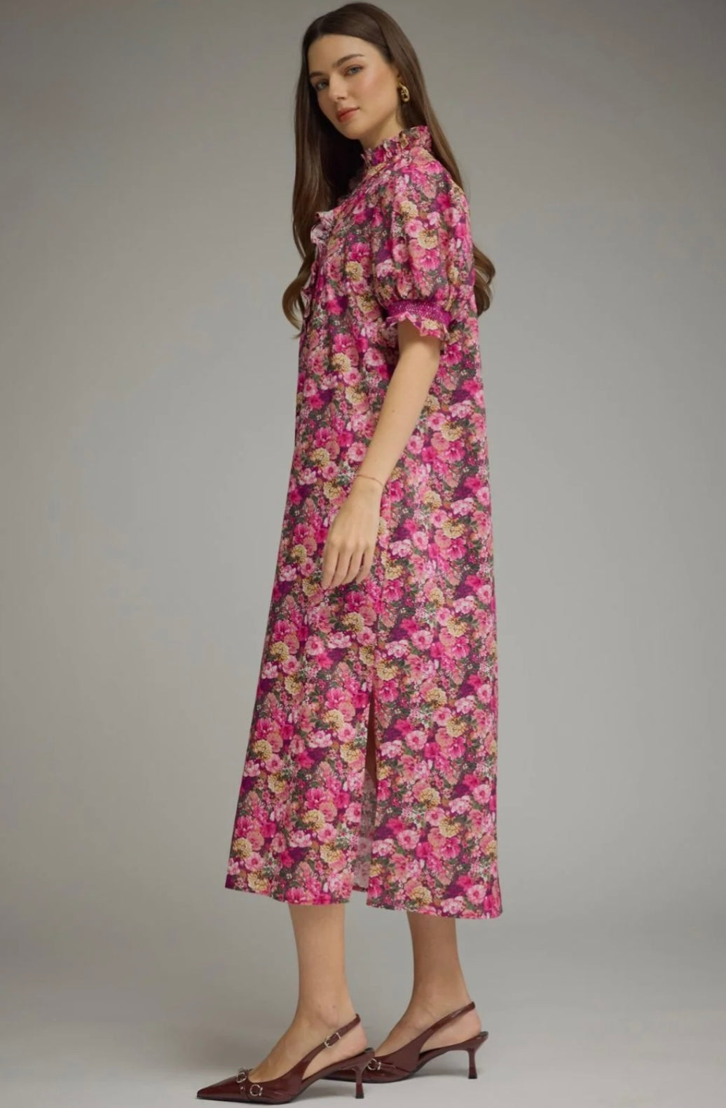 Rosie Floral Midi Dress