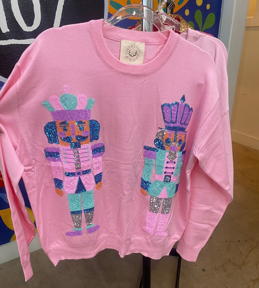 Pastel Nutcracker Sweater