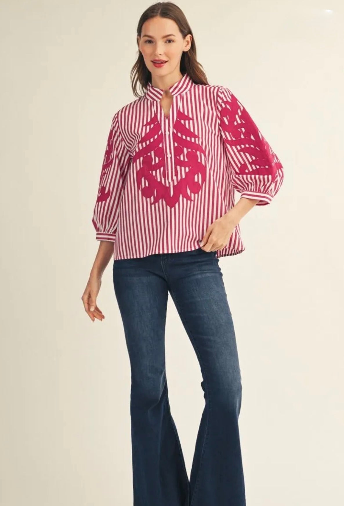 Jolene Top- Magenta
