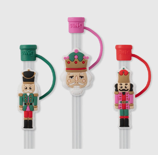 Classic Nutcracker Straw Topper Set