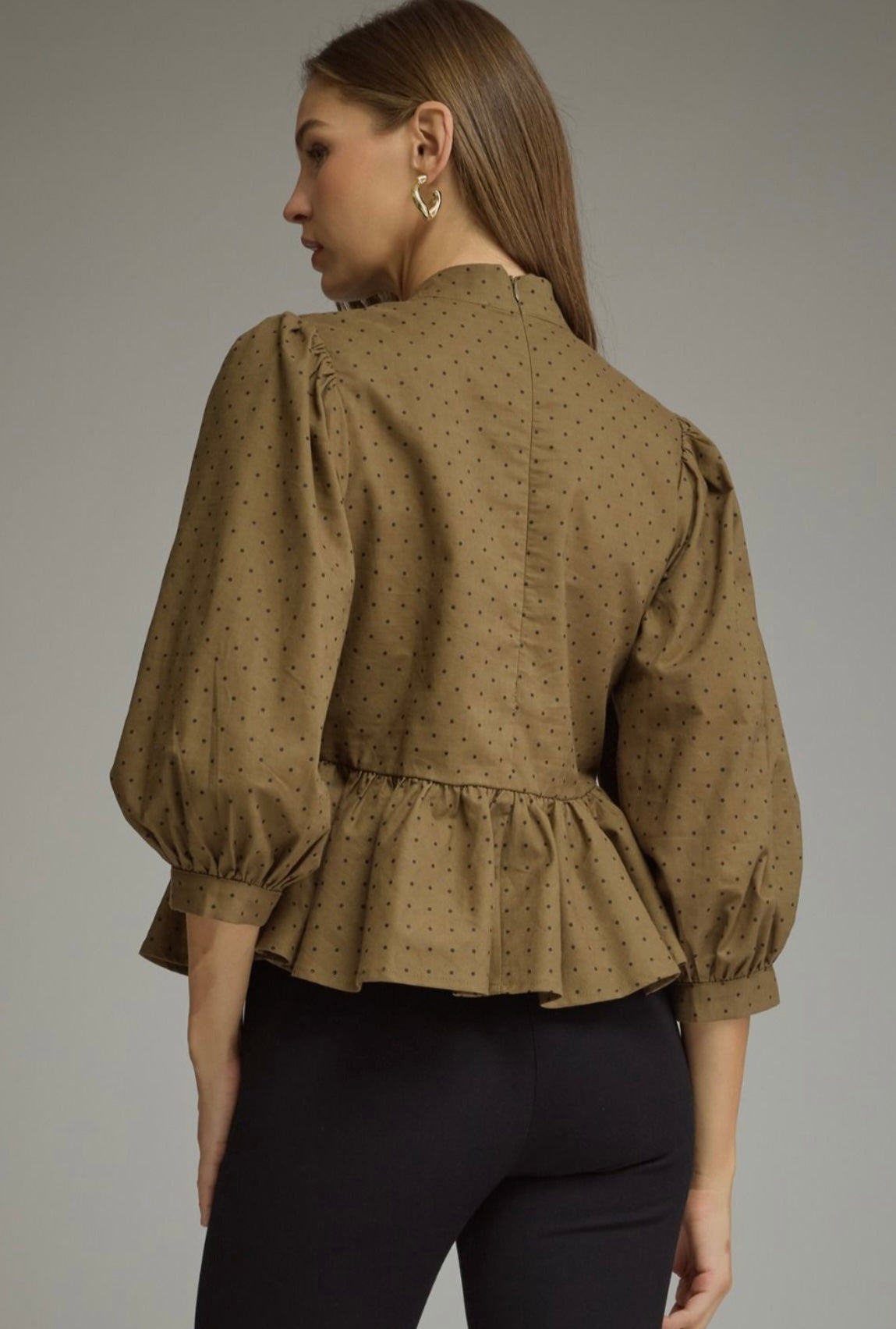 Jayne Olive Top