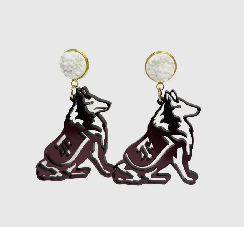 Texas A&M Aggies Earrings