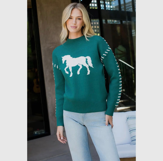 Horse Knit Sweater