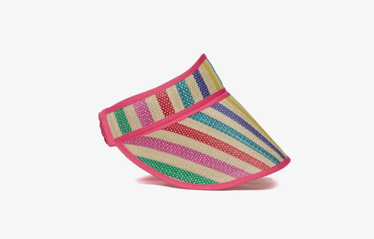 Resort Days | Fuschia Sunshine Sun Visor- Small