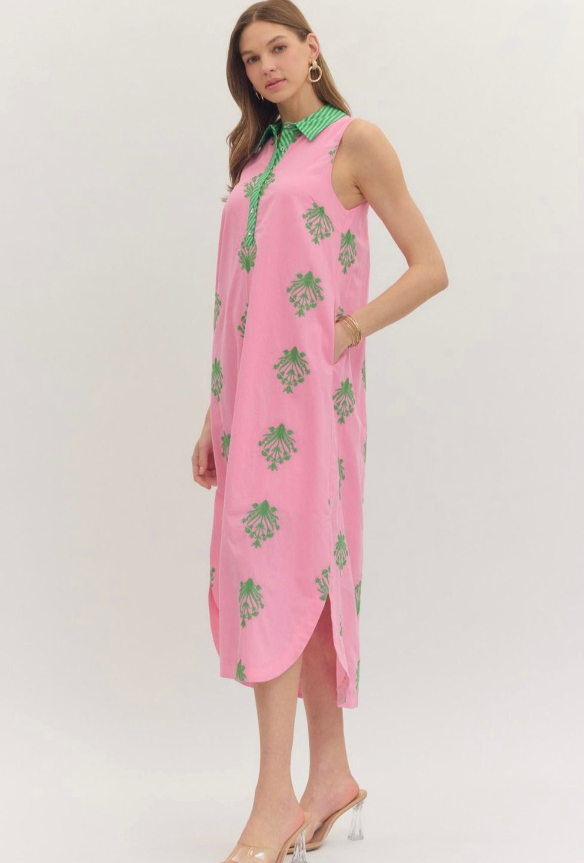 Gentry Embroidered Dress