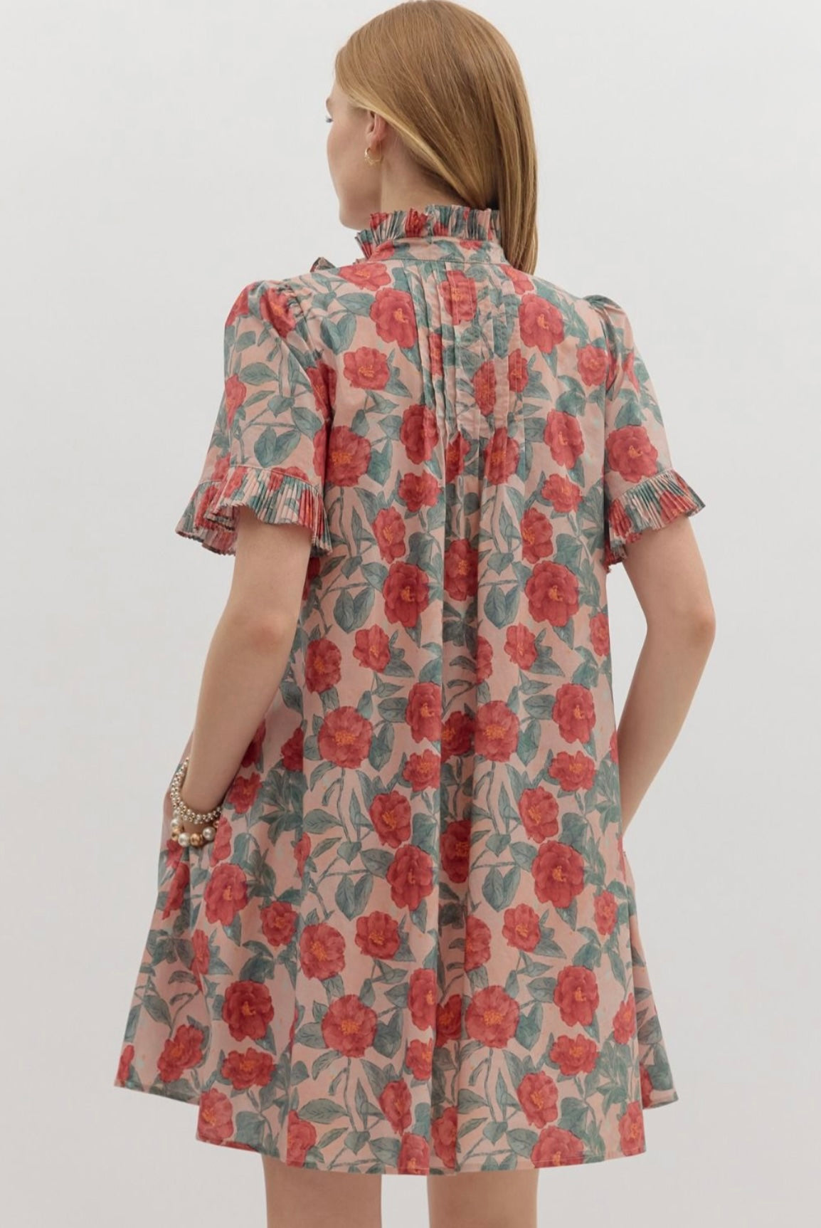 Cadence Dress-Blush
