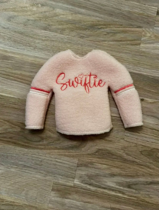 Swiftie Elf on the Shelf/Barbie Sweater