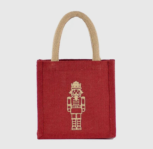 Royal Nutcracker Petite Gift Tote Red/Gold