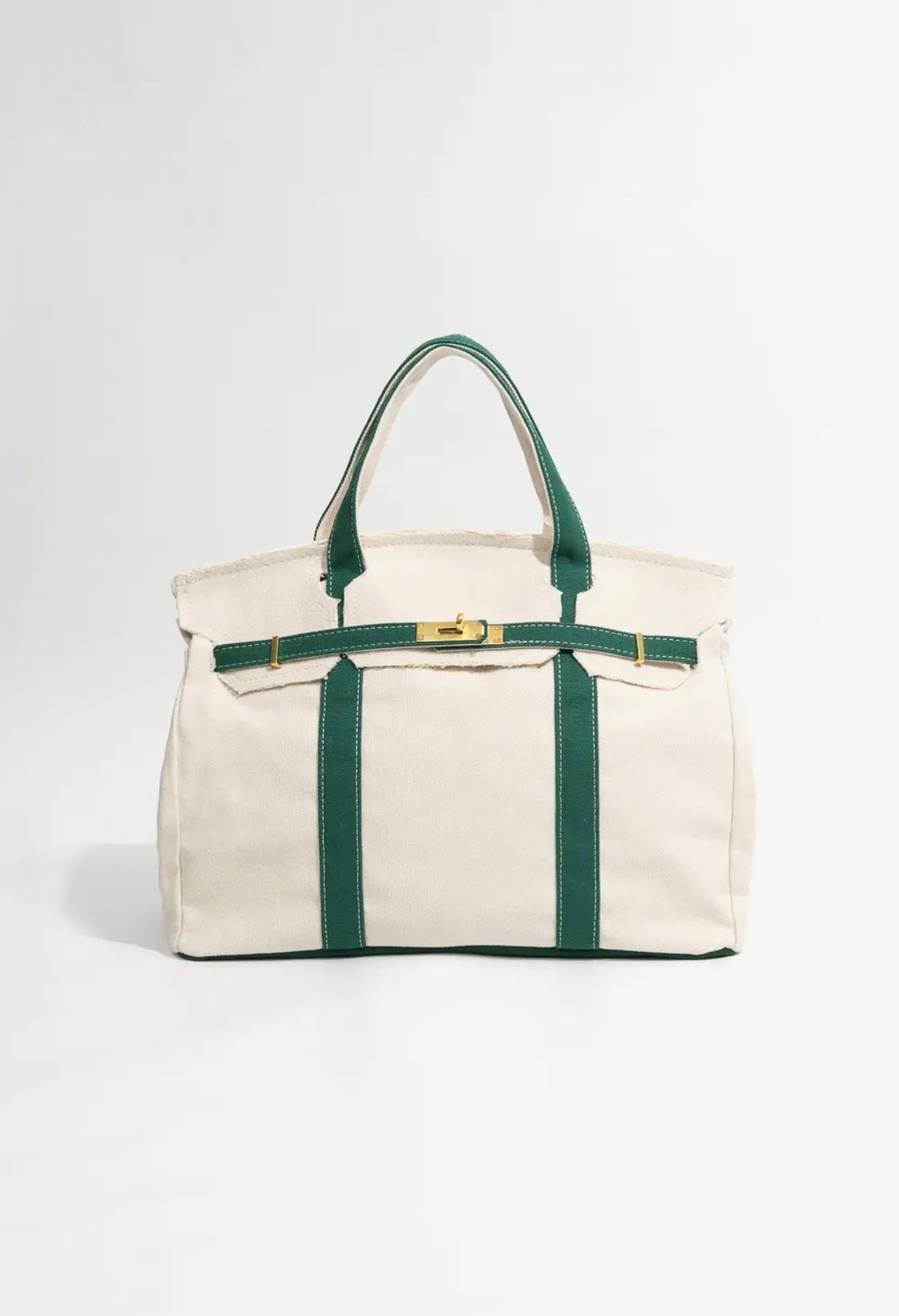 Handmade Premium Cotton Canvas
Boatkin Boat Bag- Green Lining