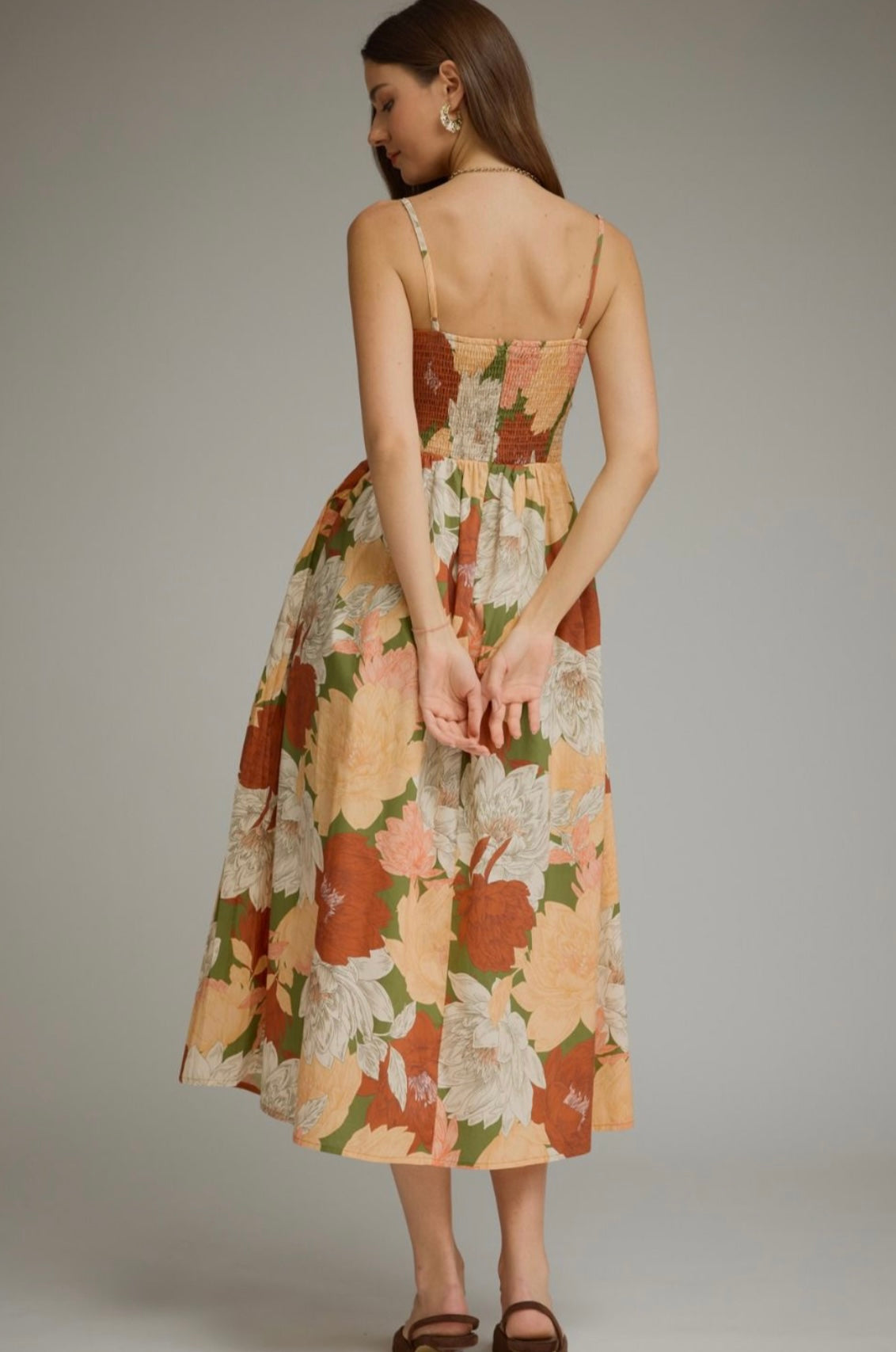 Fall Floral Dreams Dress