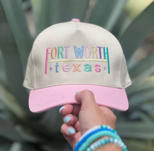 Fort Worth Hat Light Pink