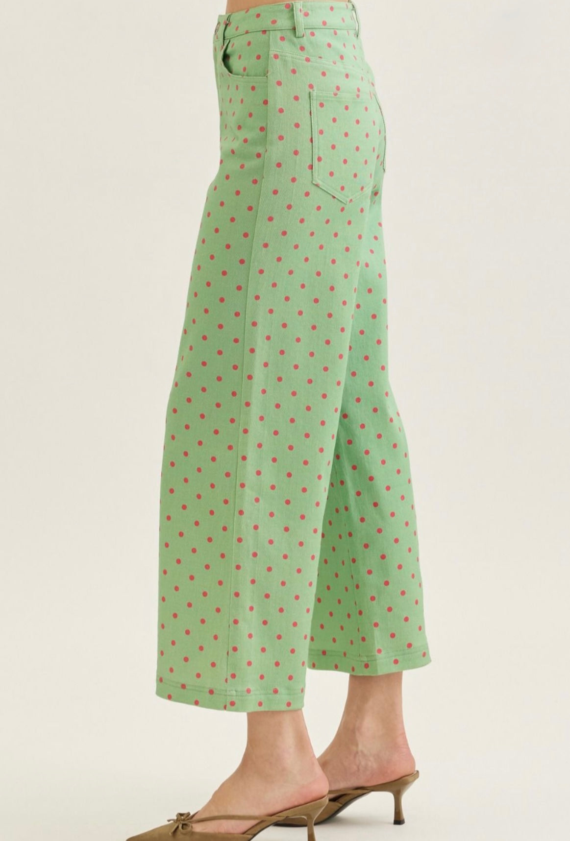 Watermelon Polka Dot Pants